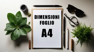 Dimensioni Foglio A4 - Dimensione formato foglio A4 16-9